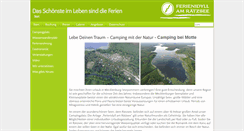 Desktop Screenshot of ferienidyll-am-raetzsee.de